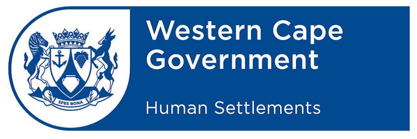 Western Cape Dept of Human Settlements Logo